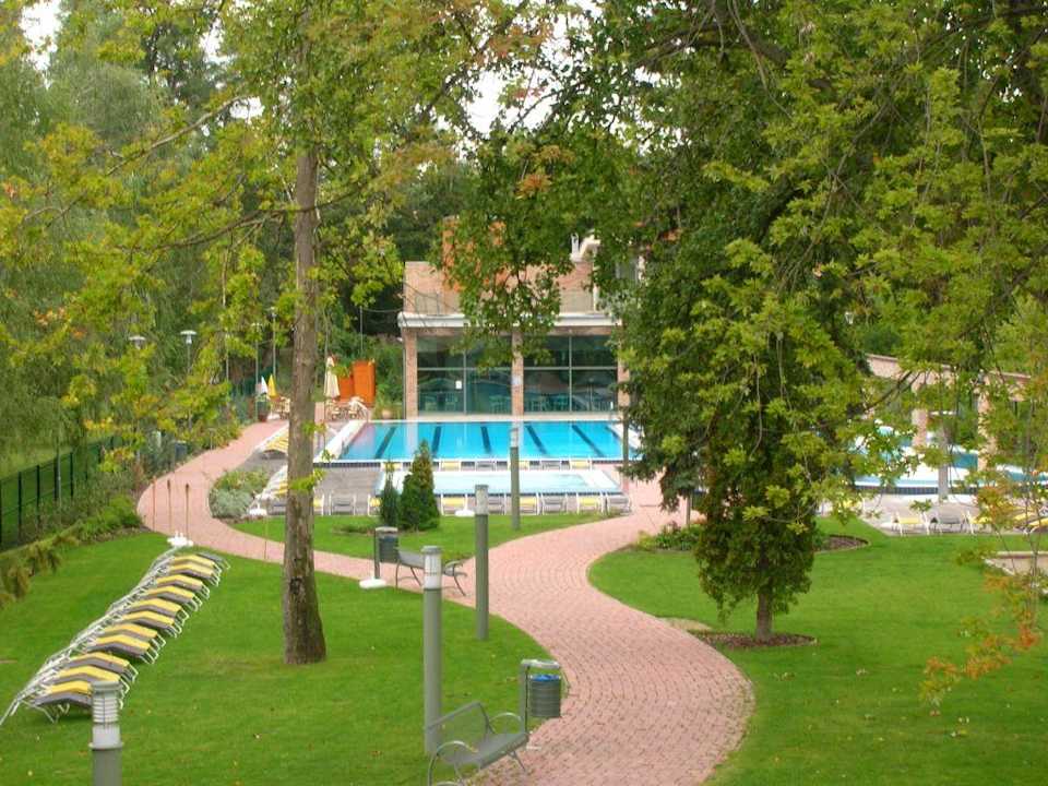 Schwimmbecken Hotel Holiday Beach Budapest