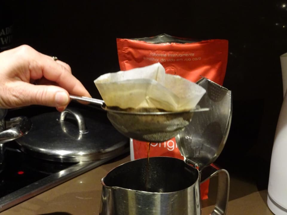 Kaffezubereitung im 4 Sterne Appartment Suite Hotel Eden Mar - PortoBay