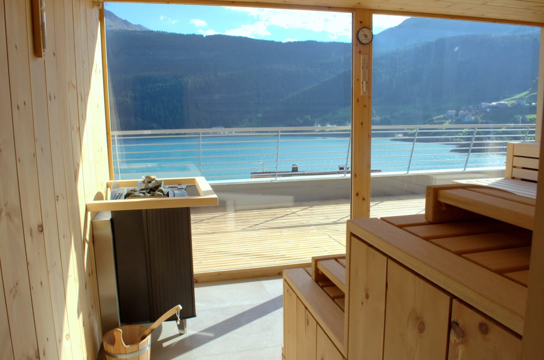 Die neue Panoramasauna im 4. Stock Aktiv Hotel Edelweiss