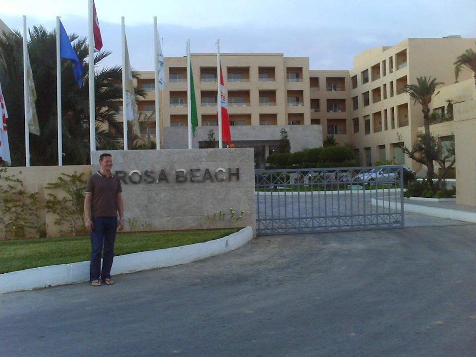 Hotelauffahrt Hotel Rosa Beach