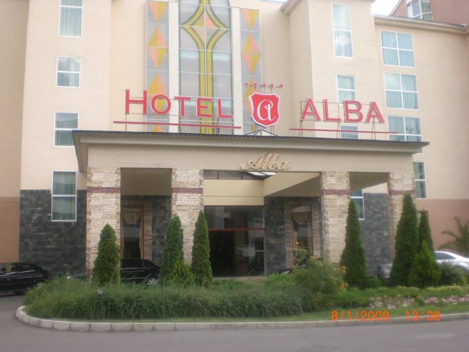 Hoteleingang Alba Sunny Beach