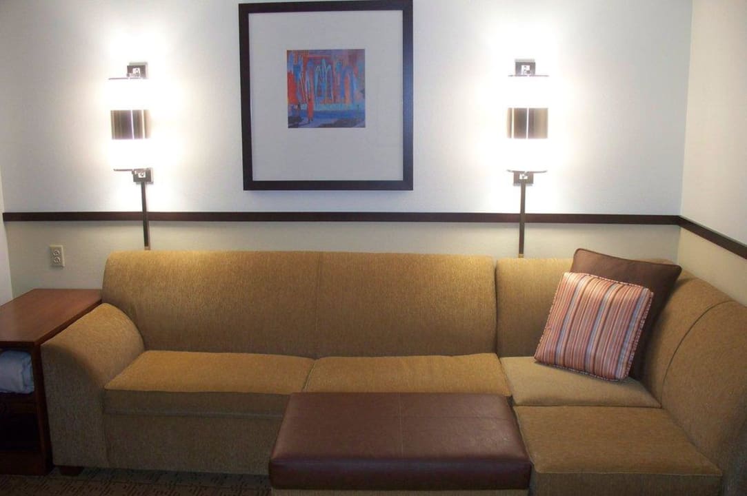 Wohn- und Schlafbereich Hotel Hyatt Place Fort Myers / at The Forum