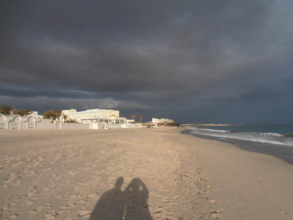 Kurz vor dem Regen Mahdia Beach & Aquapark