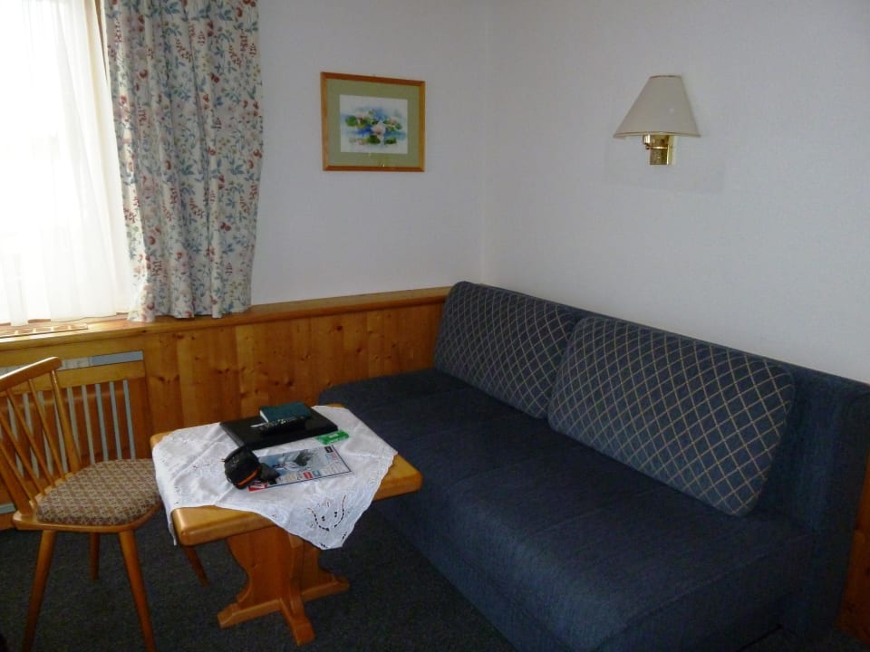 Ausziehbare Couch Alpines Gourmet Hotel Montanara