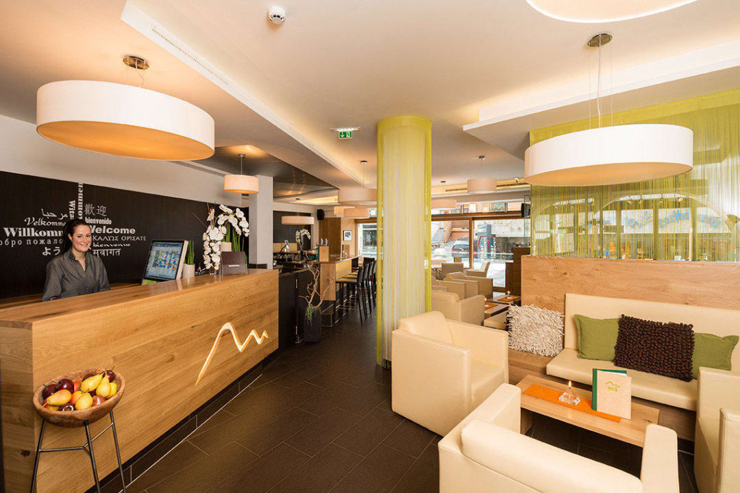 Rezeption m3Hotel