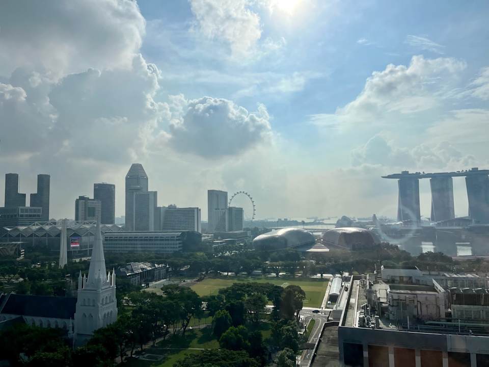 Ausblick Peninsula Excelsior Hotel