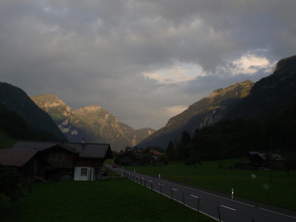 Abendstimmung Apartment auf dem Grund