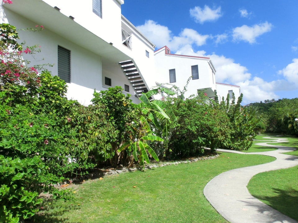 Zugang zu den Zimmern Hotel Coconut Beach Club