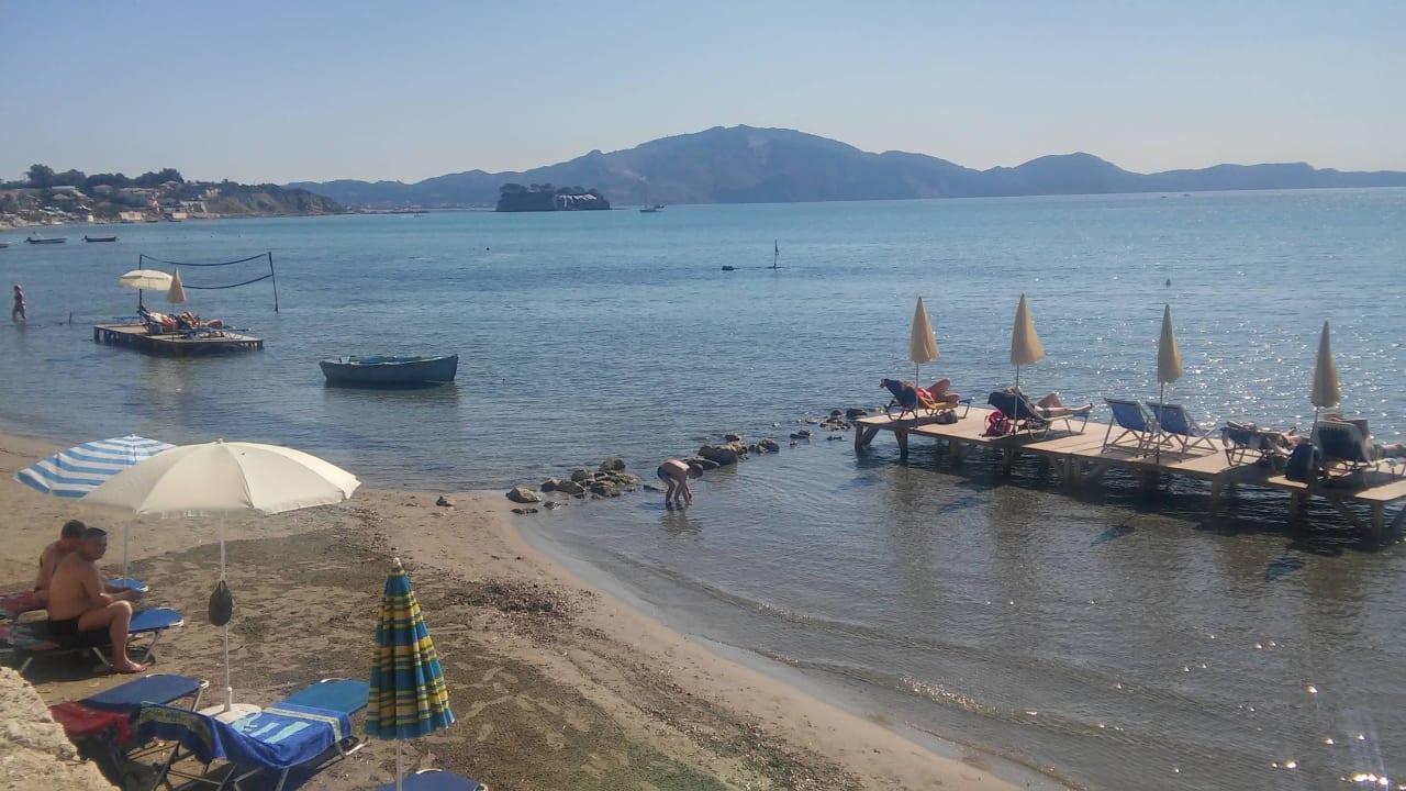 In hotel beach Porto Koukla Beach