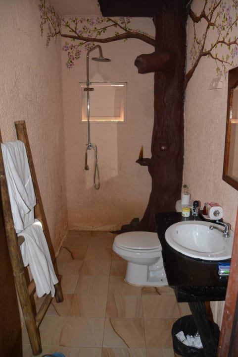 Blick in unser Bad Khao Sok Paradise Resort