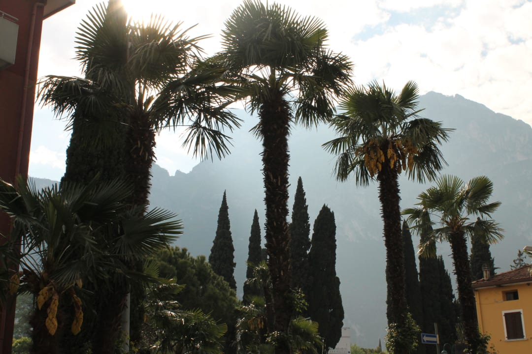 Blick vom Balkon Hotel Gardesana