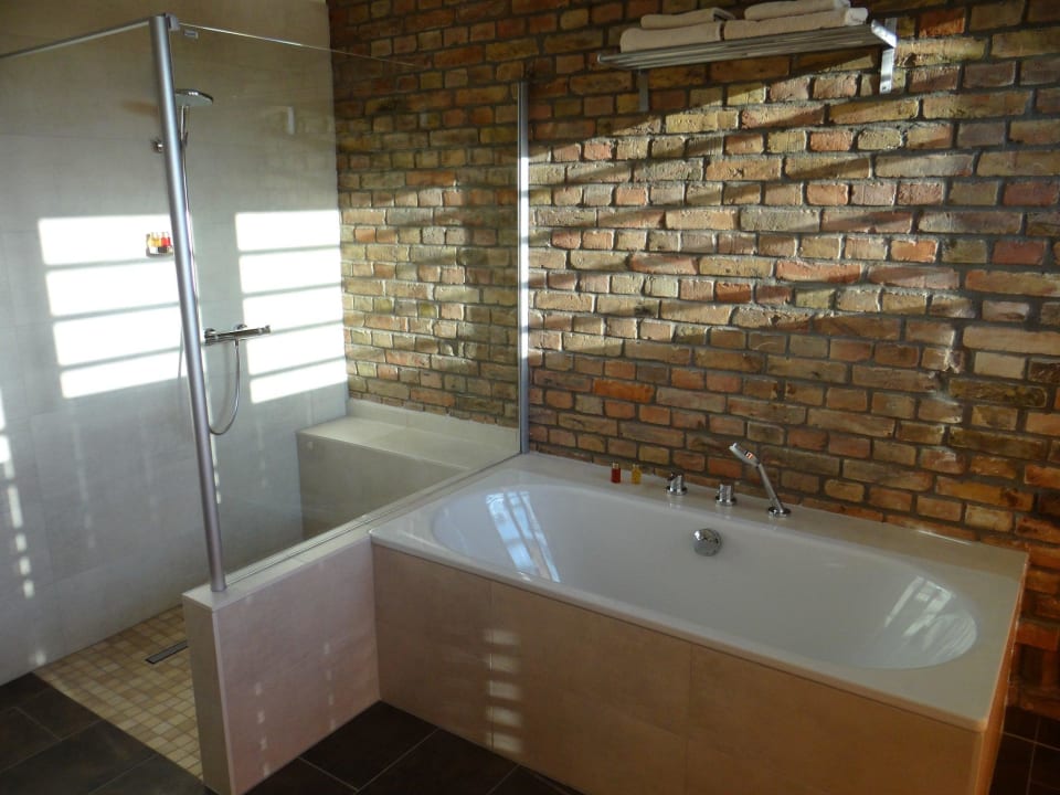 Badezimmer Hotel Am Peenetal Gutshof Liepen