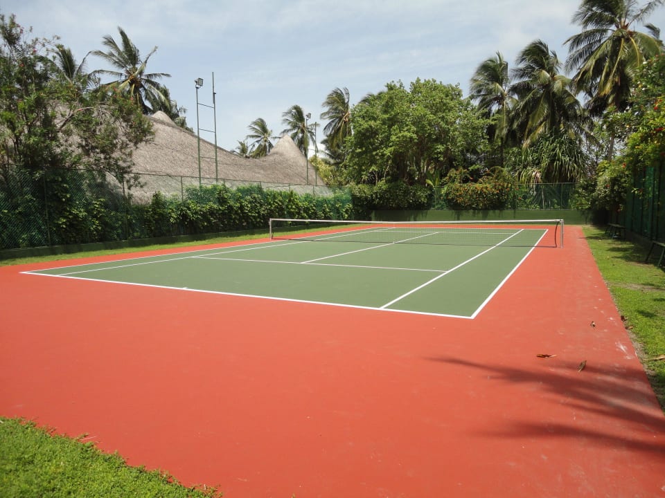 Tennisplatz Kuramathi Maldives