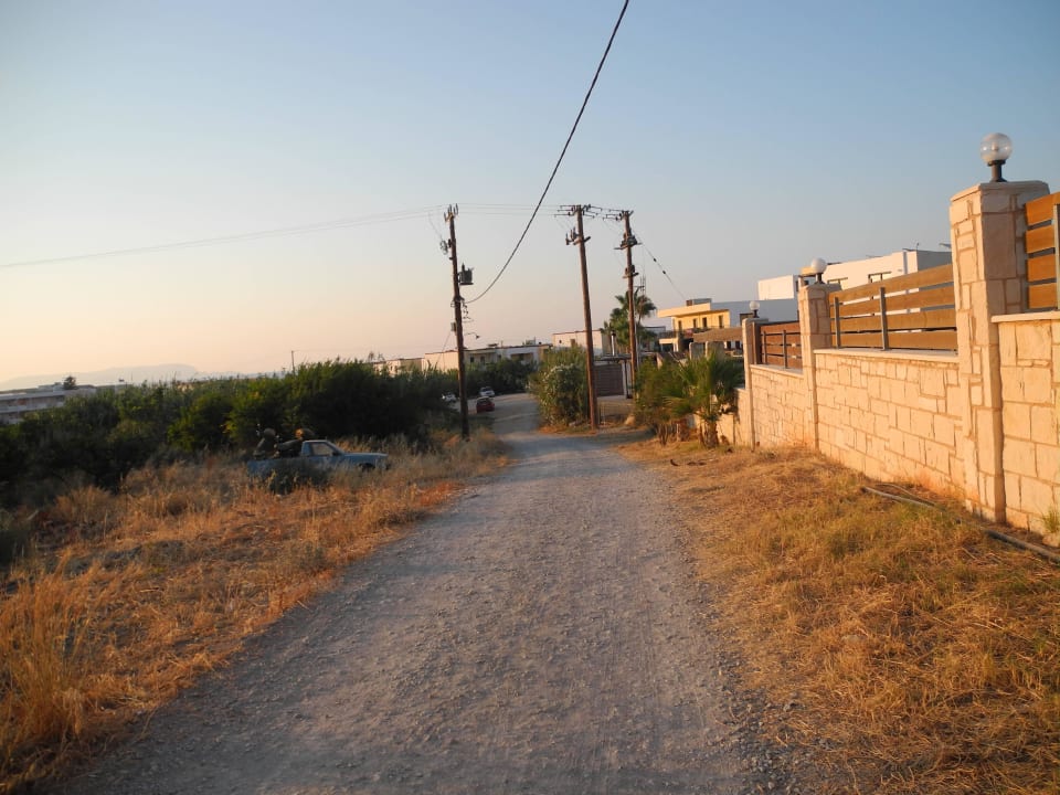 Weg zum Strand Aelius Hotel and Spa