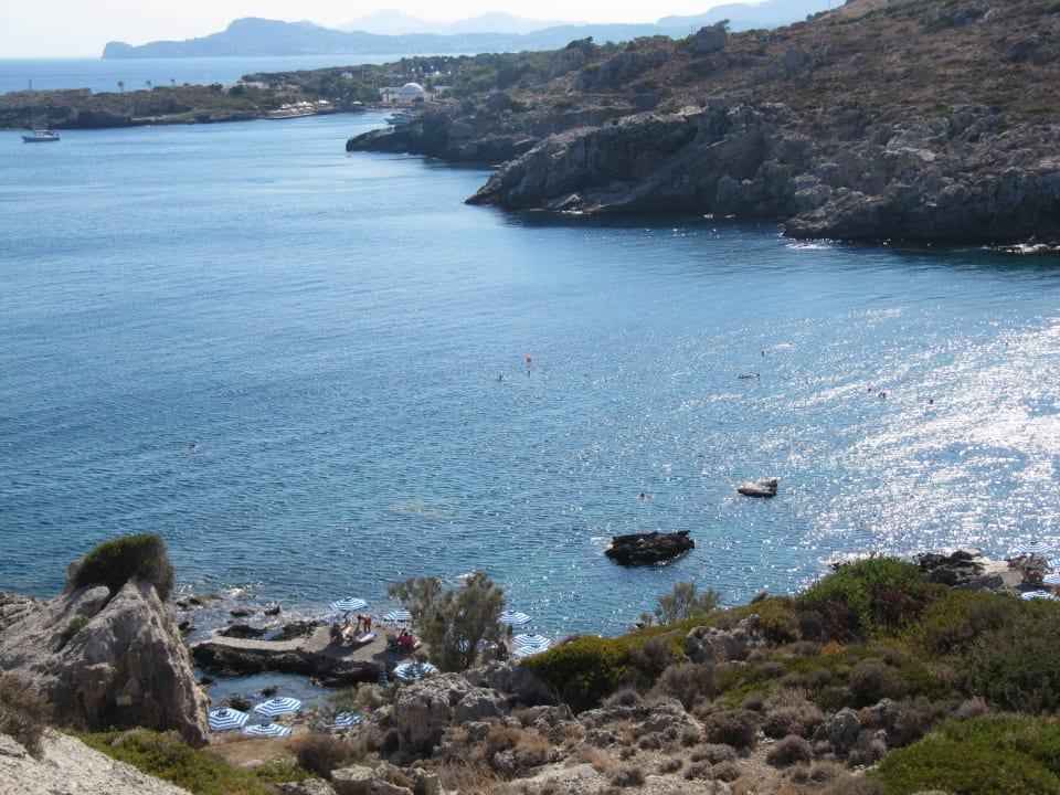 Auf die Bucht Hotel Kalithea Horizon Royal