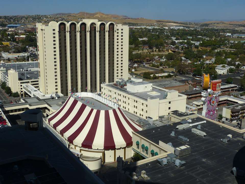 Blick vom Fenster Silver Legacy Reno Resort Casino