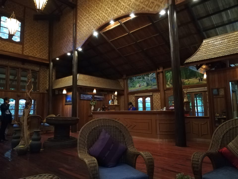 Lobby Hupin Inle Khaung Daing Village Resort