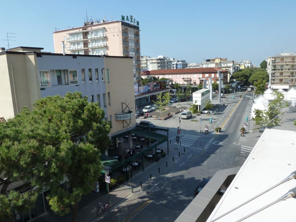Blick vom Zimmer Eden Hotel