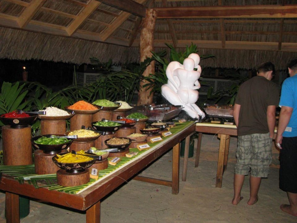 Mongolisches Buffet Kuramathi Maldives