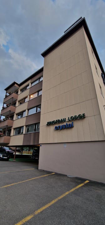 Außenansicht Jungfrau Lodge, Annex Crystal