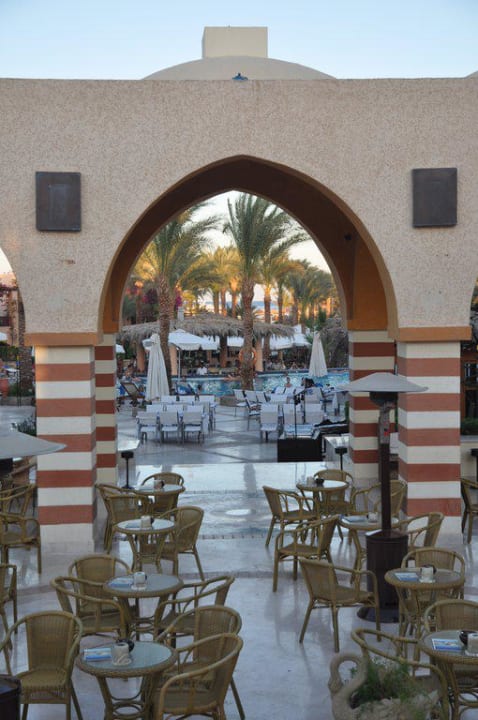 Widok z tarasu Iberotel Makadi Beach