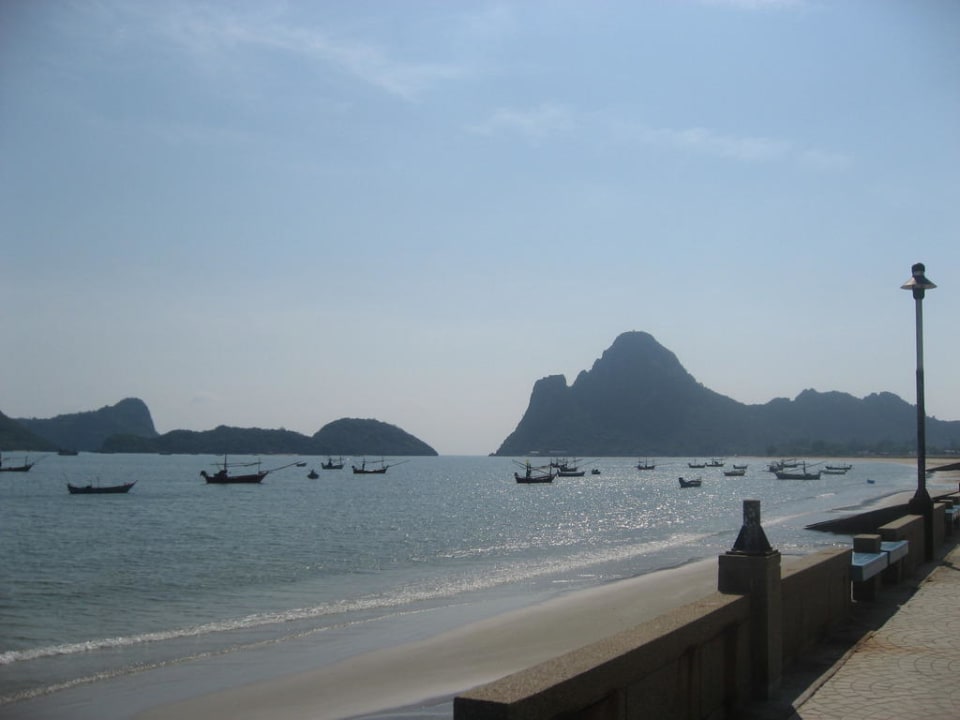 Strandpromenade zum Sunbeach Guesthouse Sun Beach Guesthouse