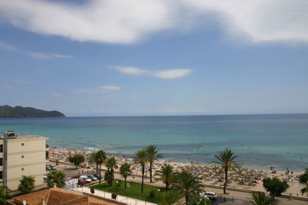 Aussicht vom Zimmer 613 CM Playa del Moro