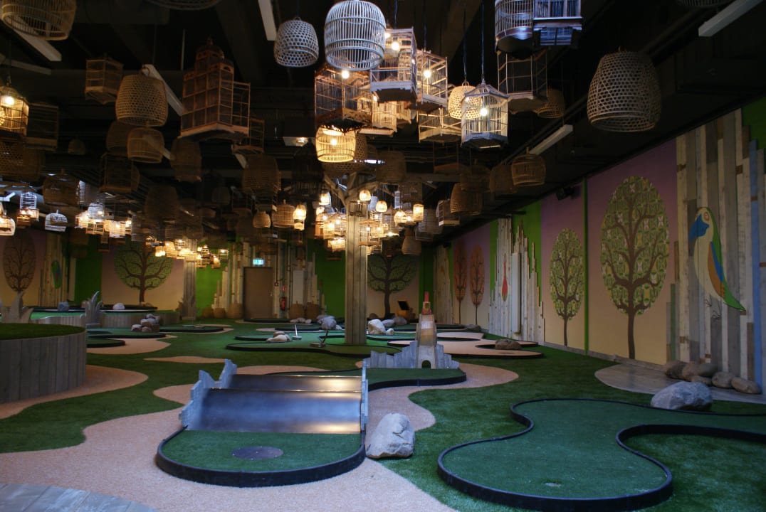 Indoor Minigolf Center Parcs Park Bostalsee