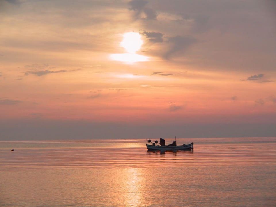 Sonnenaufgang alltoura Club Hotel Poseidon Palace