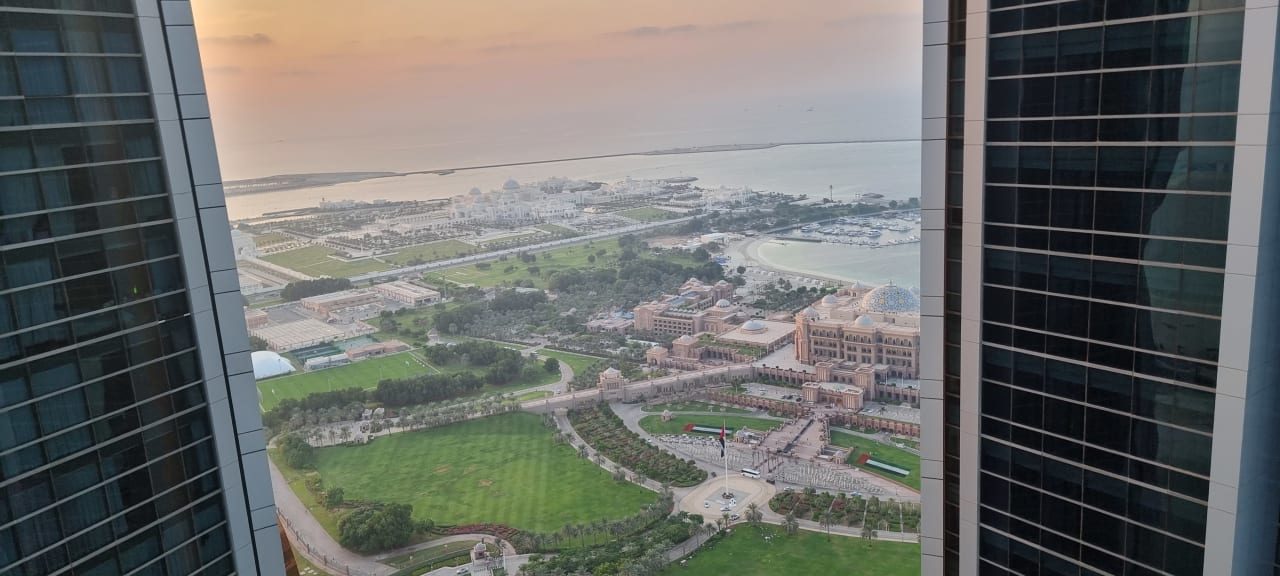 Ausblick Conrad Abu Dhabi Etihad Towers