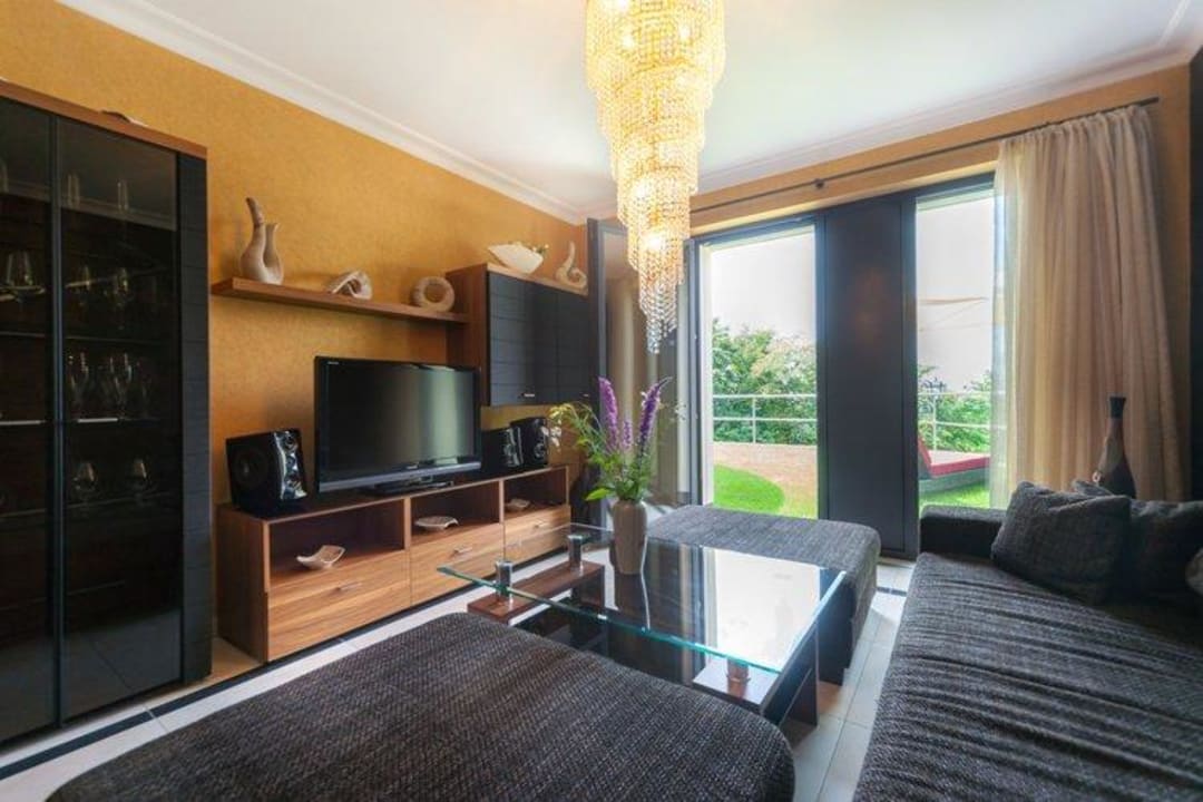 Wohnzimmer mit Terrasse Apartment Terrecita Villa Via Lapis