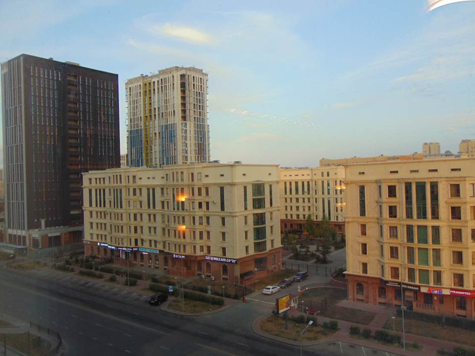 Ausblick Sheraton Astana Hotel