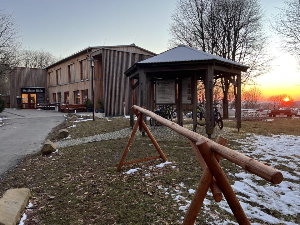 Außenansicht Berghaus Rhön