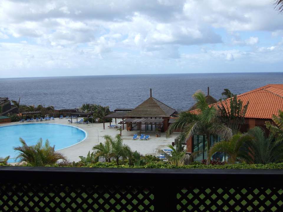 Blick aus dem Zimmer in Block 5 La Palma Princess