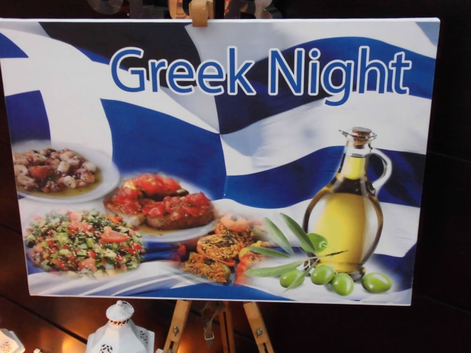 Motto des Abends TUI BLUE Oceanis Beach and Spa Resort