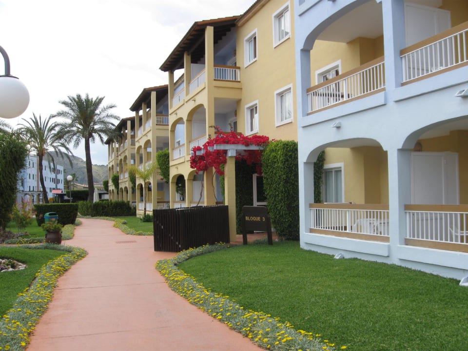 Eingang zu Appartements Alcudia Garden Aparthotel