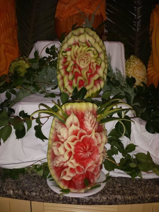 Wunderschöne Schnitzereien Horus Paradise Luxury Resort & Club