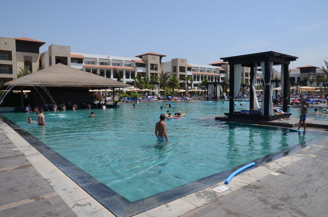 Pool mit Poolbar Hotel Riu Palace Tikida Agadir