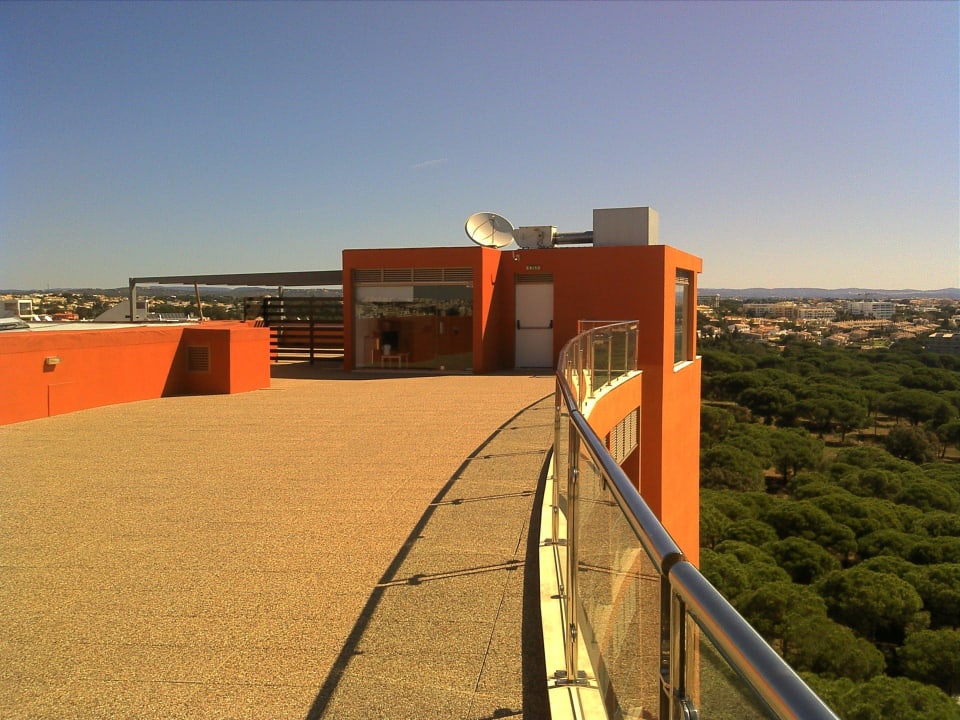 Dachterrasse des Hotels Aqua Pedra Dos Bicos Design Beach Hotel - Adults only