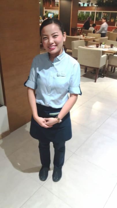 PG immer freundlich und macht ihren Job perfekt Hilton Garden Inn Ras Al Khaimah