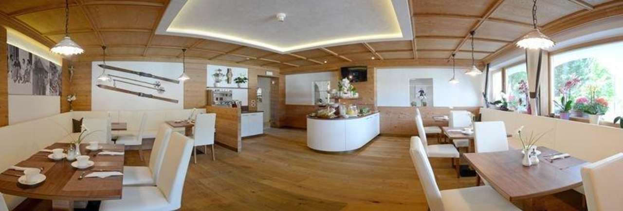 Sala colazione Apart Residence Rautal