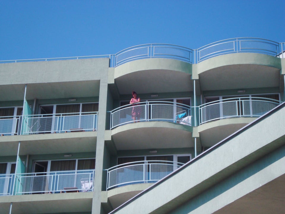 Pokoje nad vchodem - výhled na moře a na poloostro Hotel Bilyana Beach