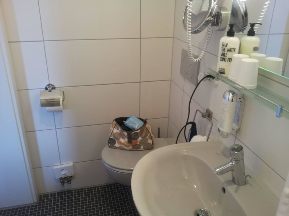 Badezimmer Natur und Sporthotel Zuflucht