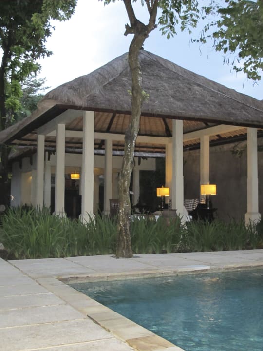 Villa Livingroom and Kichen Kayumanis Sanur Private Villa & Spa