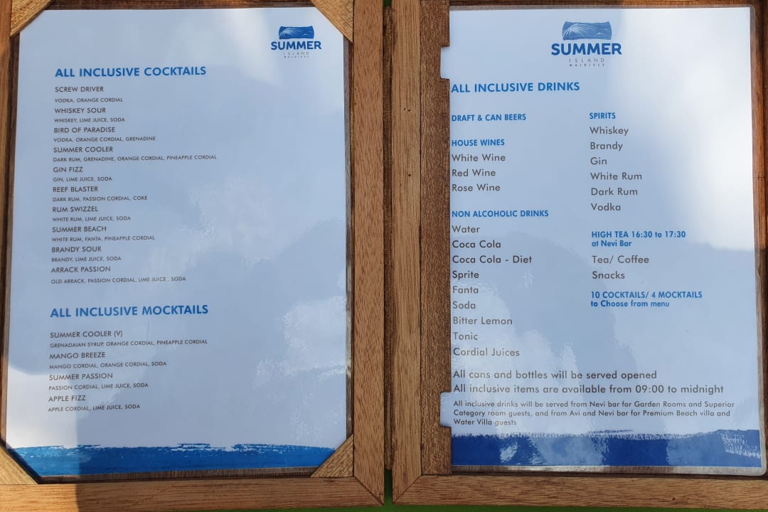 Gastro Summer Island Maldives