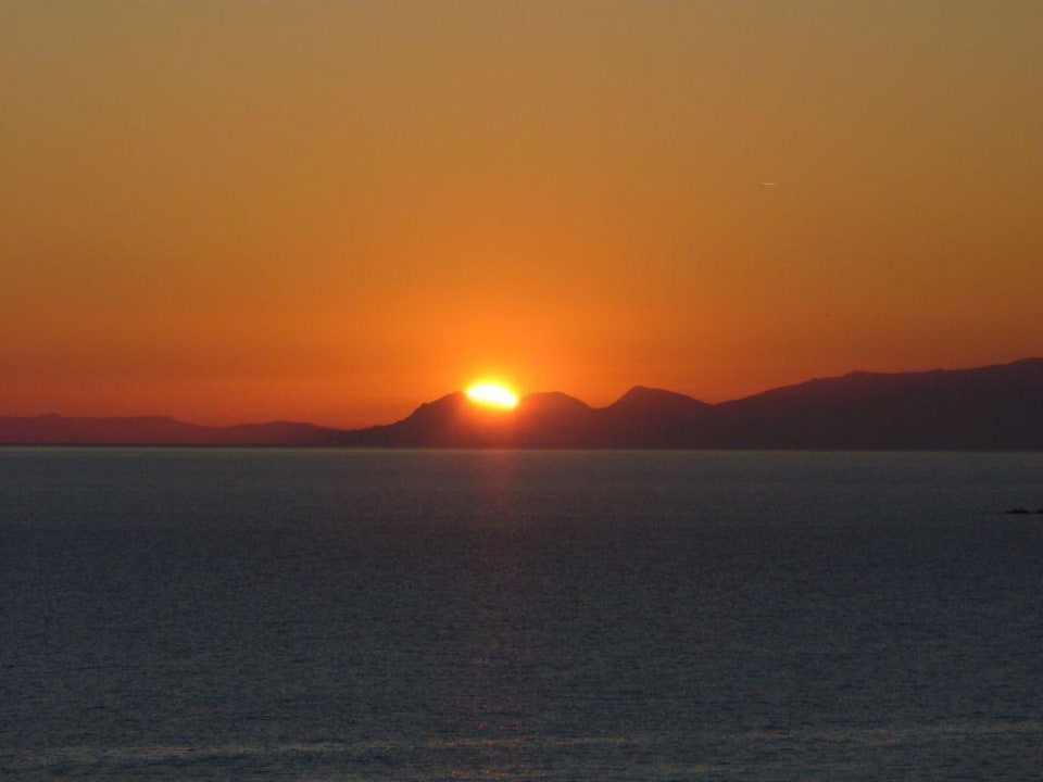 Sonnenuntergang vom Balkon (Meerseite) Sunis Kumköy Beach Resort Hotel & Spa