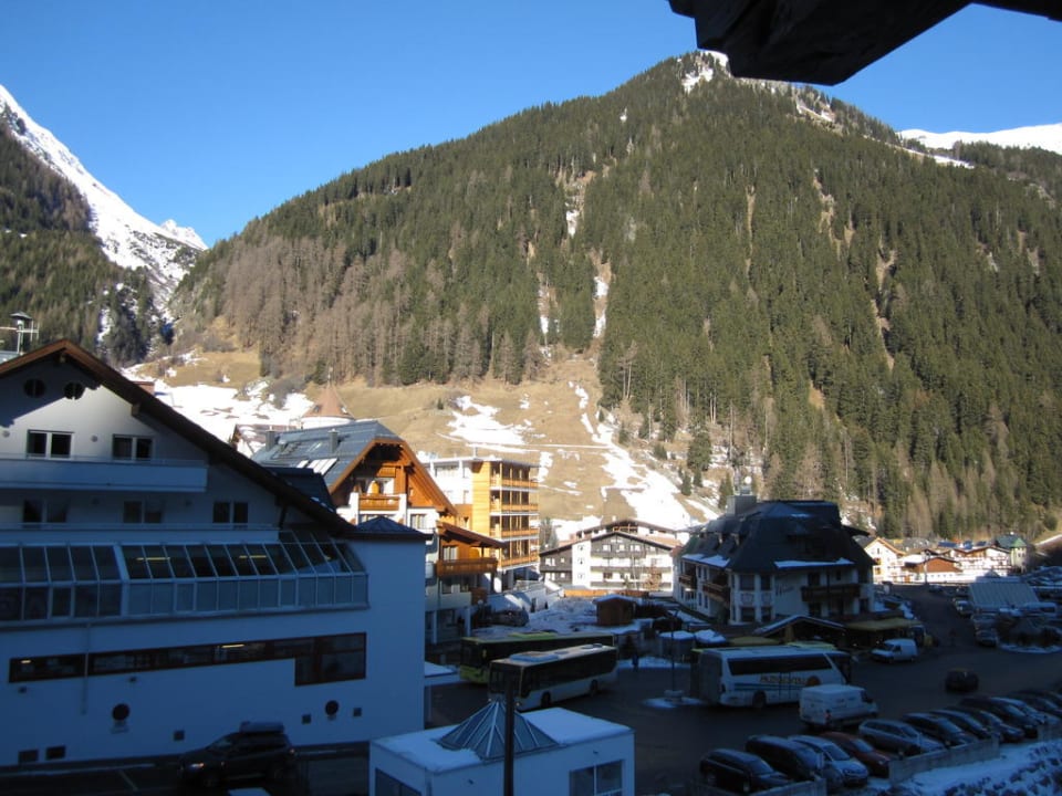 Toller Ausblick Hotel Piz Buin