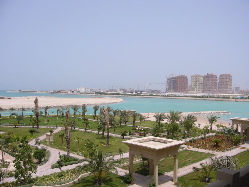 Ausblick vom Balkon Hotel Grand Hyatt Doha