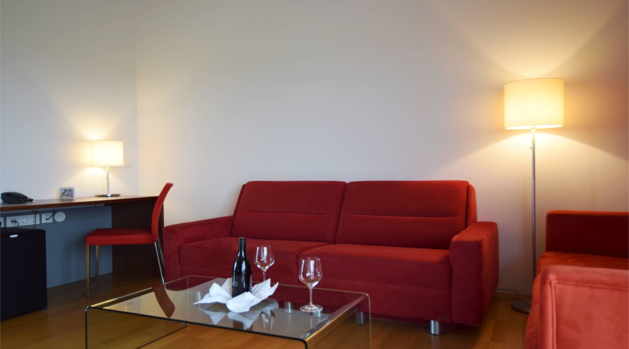 Appartement Top, Wohnbereich All In Red Thermenhotel