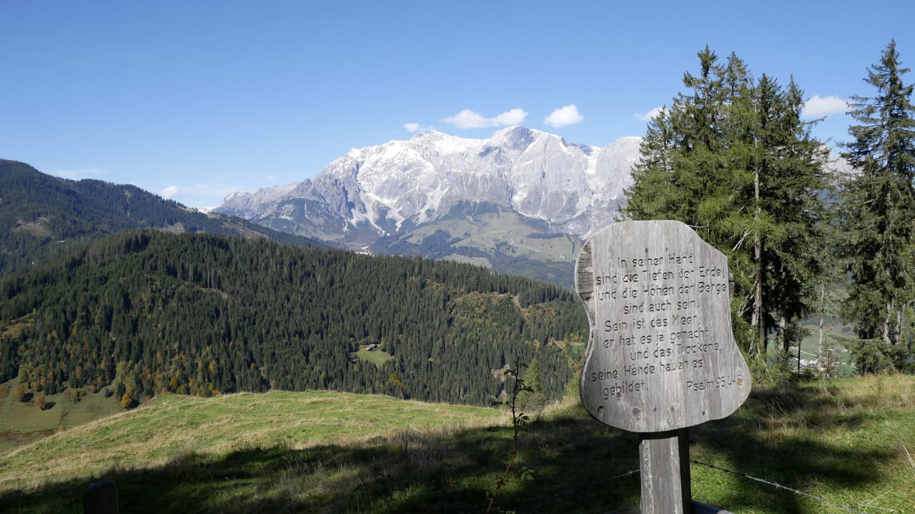 Ausblick Urlaub am Bauernhof Ferienparadies Taxen